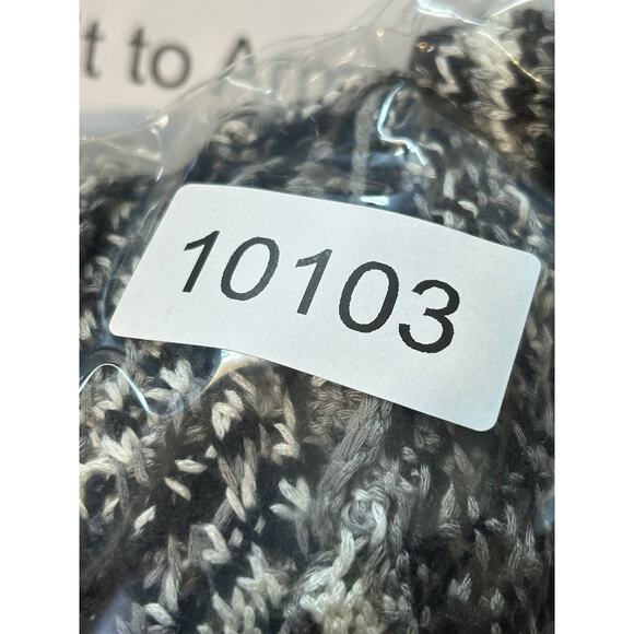 Romeo & Juliet Couture Open Womens Small Soft Knit Black Heather Tie Waist - Picture 6 of 6